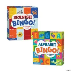 MW Alphabet And Spanish Bingo With FREE Stickers