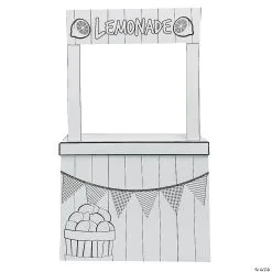 MW Color Your Own Lemonade Stand And Playhouse