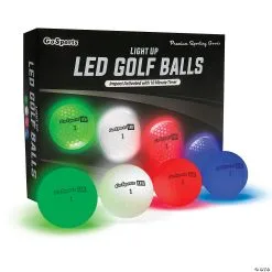 MW GoSports Light Up LED Golf Balls: 12 Pack