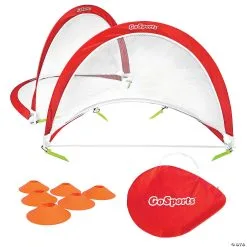 MW GoSports - Portable Pop Up Soccer Goals: Set Of 2