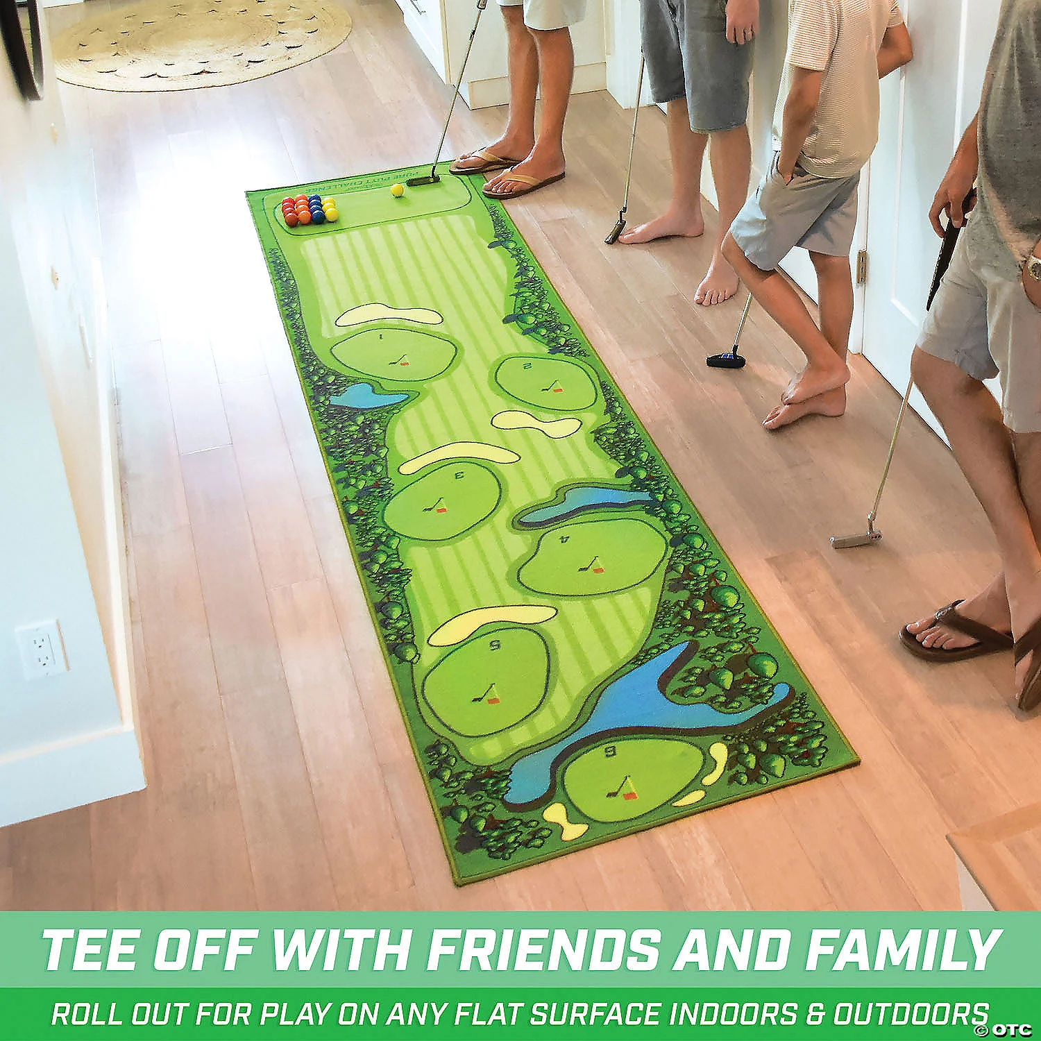 MW GoSports: Pure Putt Challenge Mini Golf Course Putting Game 2 MW GoSports: Pure Putt Challenge Mini Golf Course Putting Game - Image 2