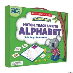 MW Learning Mats - Match, Trace & Write The Alphabet