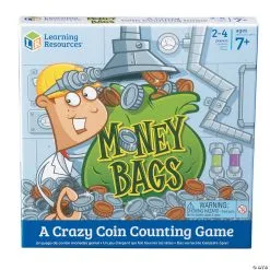 MW Learning Resources® Money Bags™ A Crazy Coin Counting Game Gr 2+