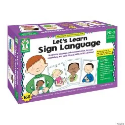 MW Let's Learn Sign Language - Learning Cards