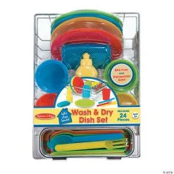 MW Lets Play House Wash & Dry Dish Set