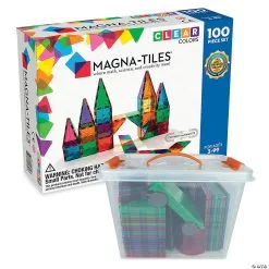 MW Magna-Tiles® 100pc Set With FREE Storage Bin