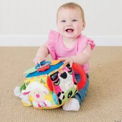 MW Melissa & Doug Musical Farmyard Learning Cube