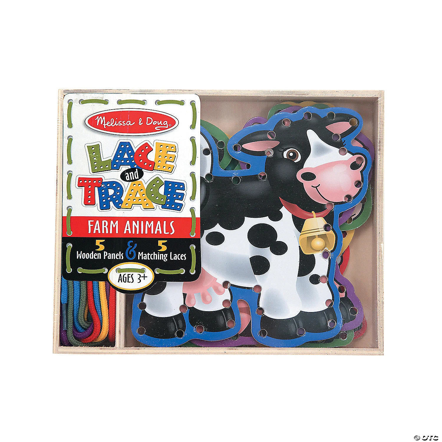 MW Melissa & Doug® Lace & Trace Farm Animals 1 MW Melissa & Doug® Lace & Trace Farm Animals