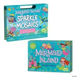 MW Mermaid Island Game And Sparkle Mosaics With FREE Diary