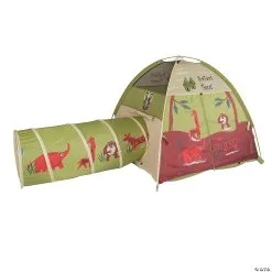 MW Pacific Play Tents: Jungle Safari Tent And Tunnel Combo