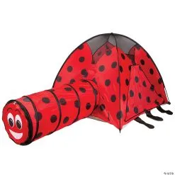 MW Pacific Play Tents Ladybug Tent & Tunnel Combo