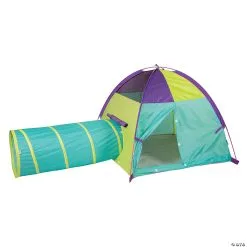 MW Pacific Play Tents: Neon Hide-Me Tent & Tunnel Combo