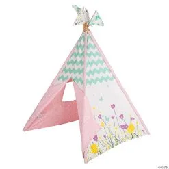 MW Pacific Play Tents: Wildflowers Cotton Canvas