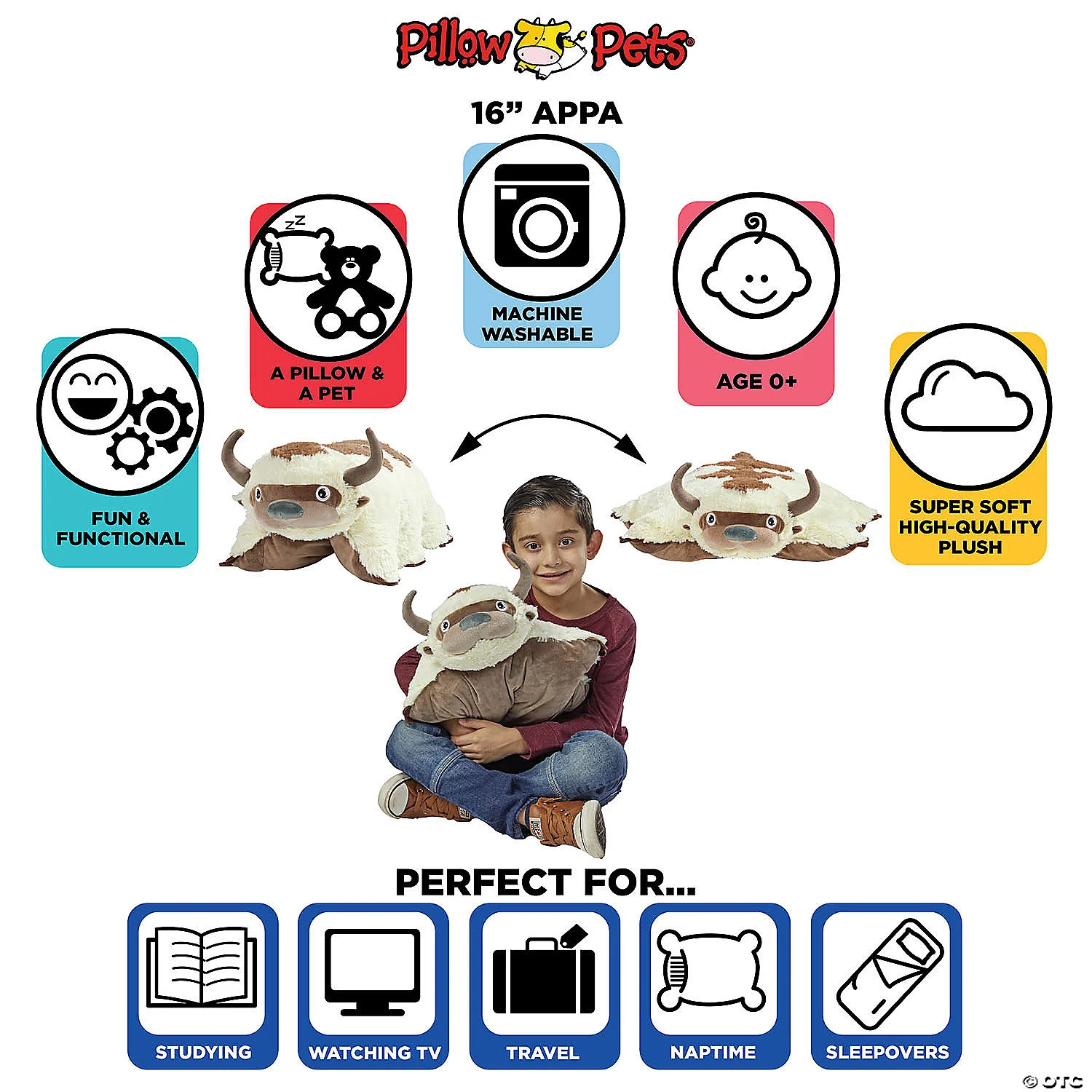 MW Pillow Pet: Appa 4 MW Pillow Pet: Appa - Image 4