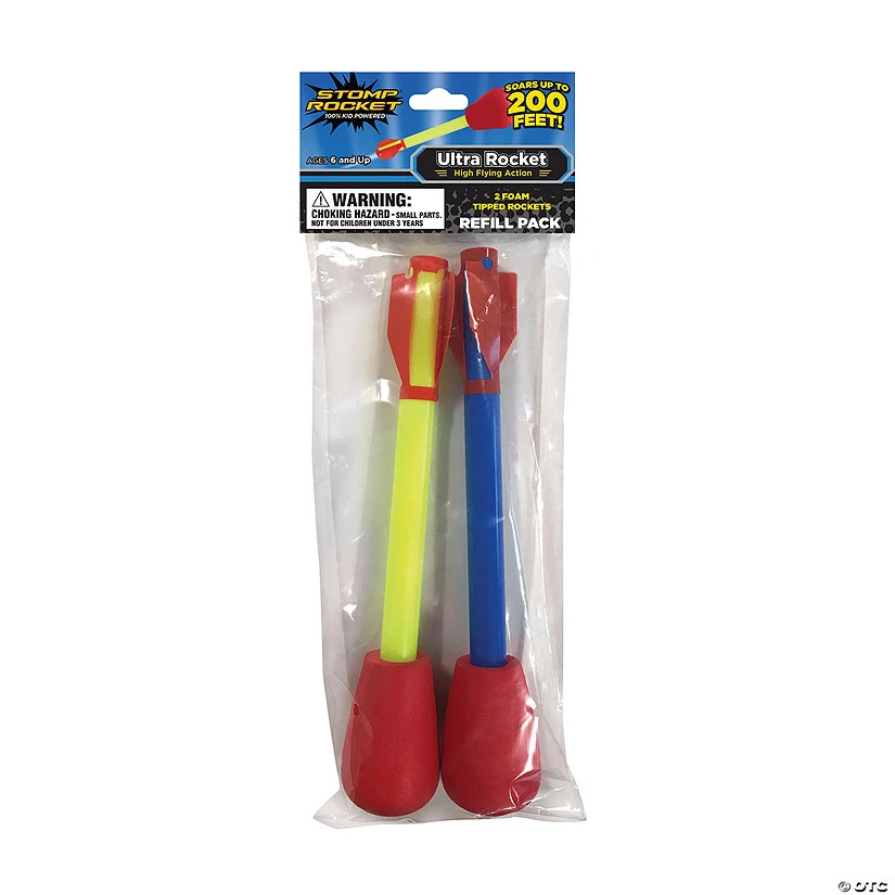 MW Stomp Rocket Ultra Refills: Set Of 2 1 MW Stomp Rocket Ultra Refills: Set Of 2