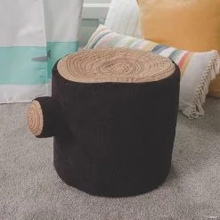 MW Tree Stump Pouf