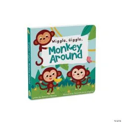 MW Wiggle, Giggle, Monkey Around! Board Book