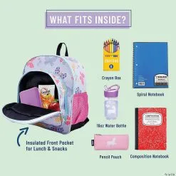 MW Wildkin - Butterfly Garden Blue 12 Inch Backpack -Award Winners Shop wildkin butterfly garden blue 12 inch backpack14110651 a02