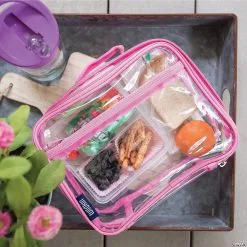 MW Wildkin Clear With Pink Trim Lunch Box -Award Winners Shop wildkin clear with pink trim lunch box14110592 a05