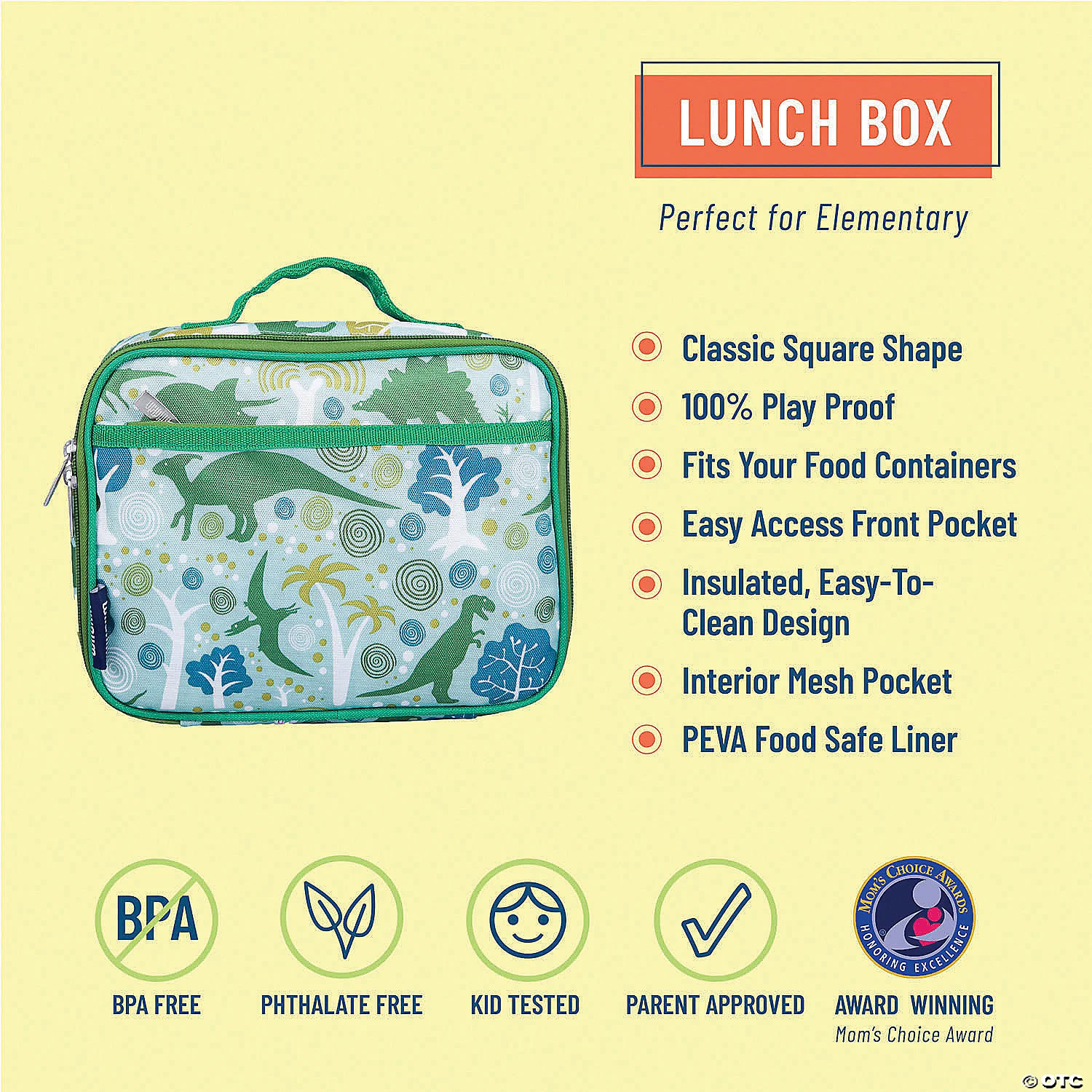 MW Wildkin - Dinomite Dinosaurs Lunch Box 2 MW Wildkin - Dinomite Dinosaurs Lunch Box - Image 2