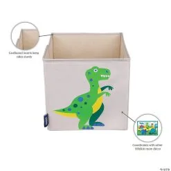 MW Wildkin: Dinosaur Land 10" Storage Cube -Award Winners Shop wildkin dinosaur land 10 storage cube14114463 a03