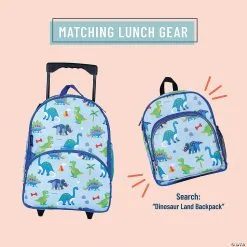 MW Wildkin: Dinosaur Land Rolling Luggage -Award Winners Shop wildkin dinosaur land rolling luggage14114443 a02