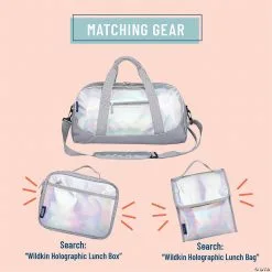 MW Wildkin - Holographic Overnighter Duffel Bag -Award Winners Shop wildkin holographic overnighter duffel bag14114416 a02