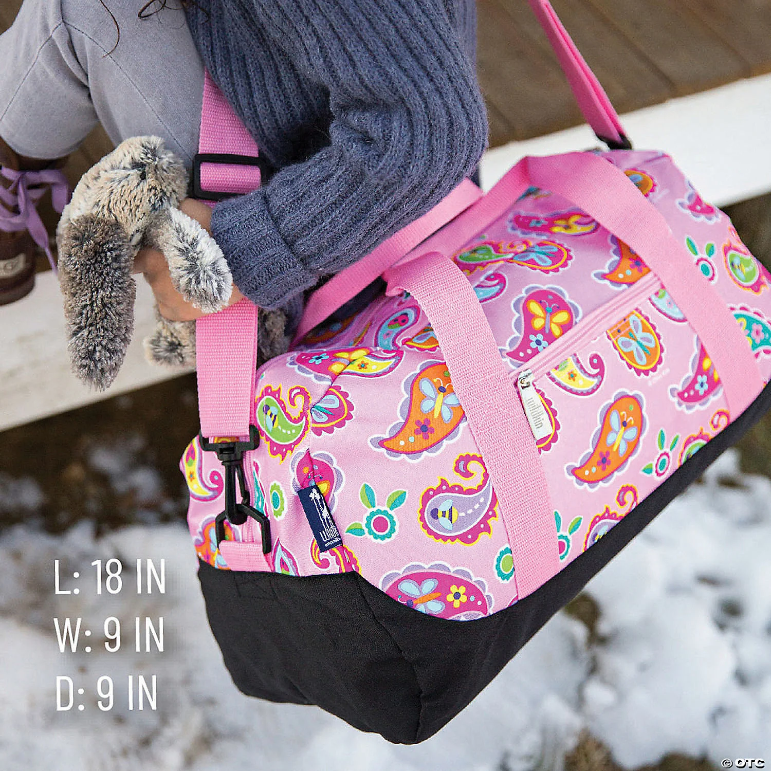 MW Wildkin - Paisley Overnighter Duffel Bag 4 MW Wildkin - Paisley Overnighter Duffel Bag - Image 4