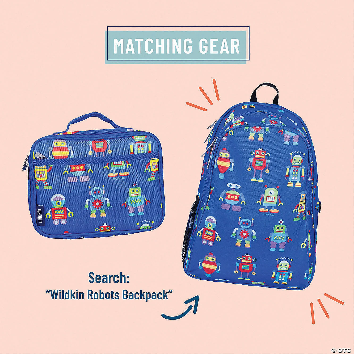 MW Wildkin - Robots Lunch Box 4 MW Wildkin - Robots Lunch Box - Image 4