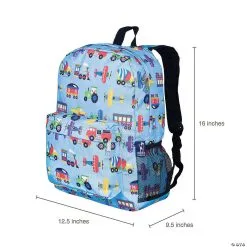 MW Wildkin: Trains, Planes & Trucks 16 Inch Backpack -Award Winners Shop wildkin trains planes and trucks 16 inch backpack14110749 a05